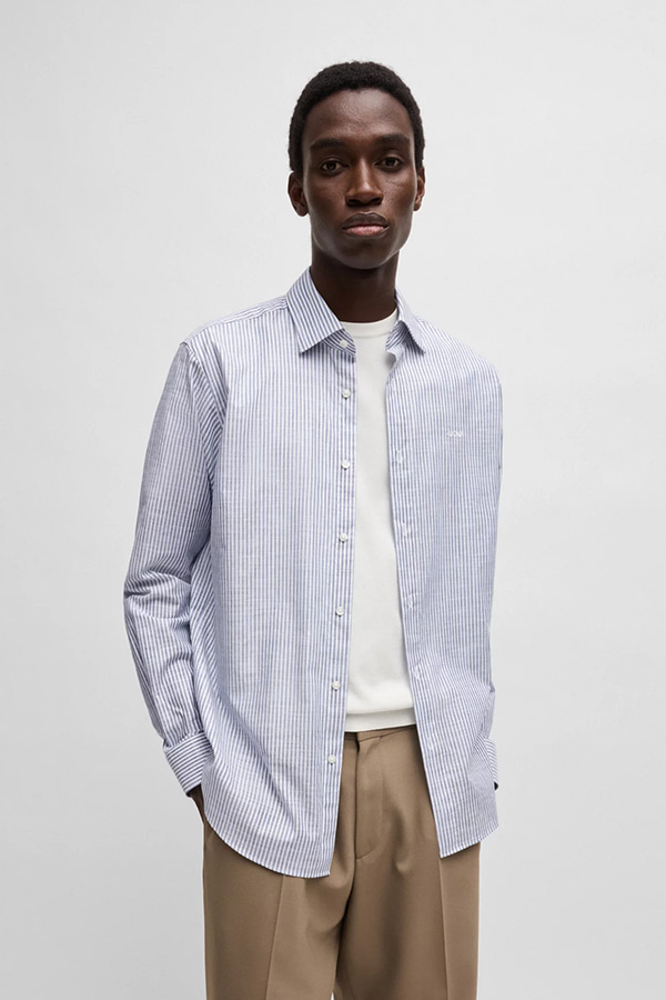 ΠΟΥΚΑΜΙΣΟ HUGO - 413 ΜΠΛΕ